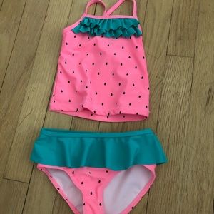 Toddler tankini bathing suit